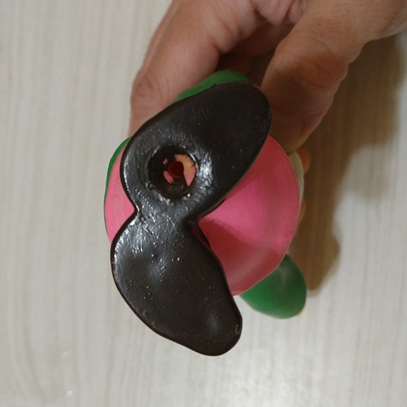 Vintage Snow White & The Seven Dwarfs "Grumpy" Squeaky Toy Rubber Figure - Picture 5 of 5